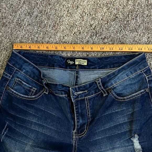Suzanne Betro denim skinny jeans size 10 - Picture 5 of 7